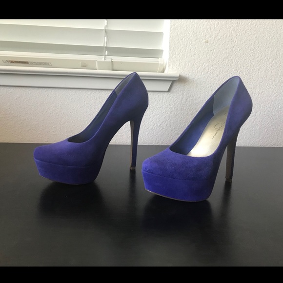 Jessica Simpson Shoes - Jessica Simpson platform pumps. Only worn once!